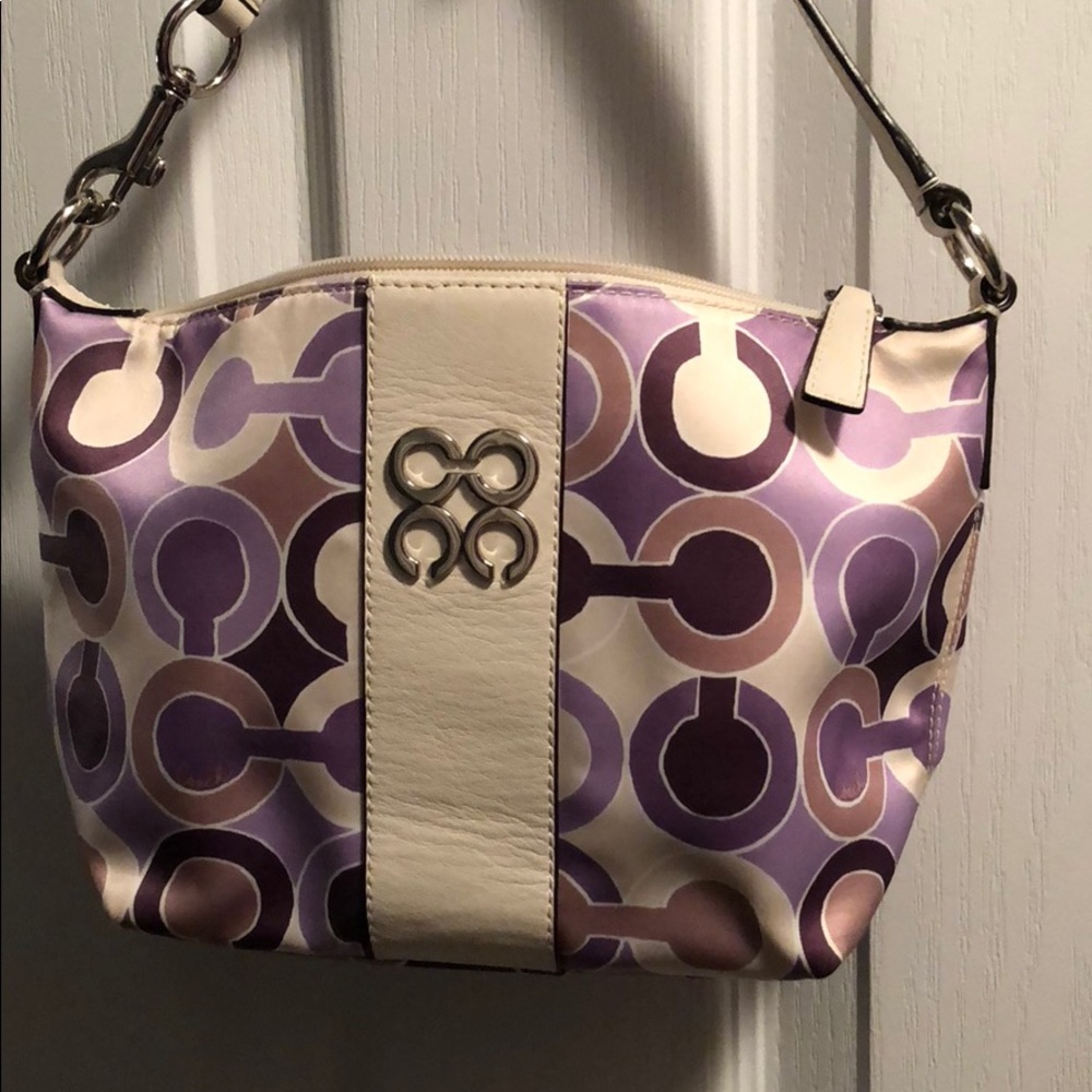 Silky coach handbag